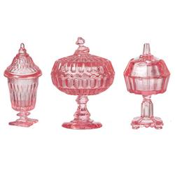 Konfektskåle på fod - 3 stk