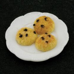 Småkager på tallerken