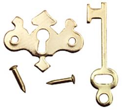 Nøglehul med nøgle - 6 stk