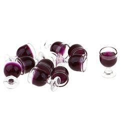 Rødvin i glas - 2 stk