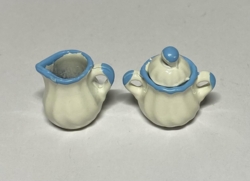 Sukkeskål og flødekande