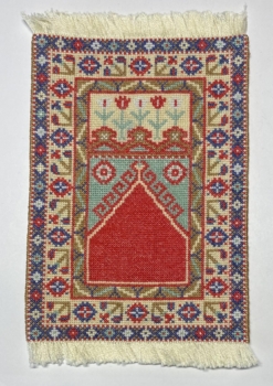 Tæppe - 18 x 12 cm