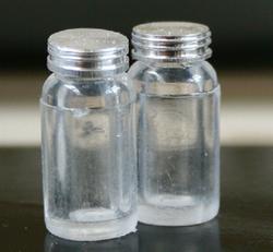 Glas med skruelåg - 2 stk