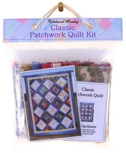 Patchwork Quilt i salgsindpakning