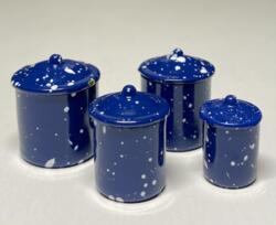 Opbevaringsbøtter - 4 stk