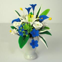 Buket i vase