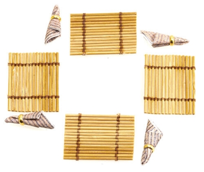 Dækkeservietter - 4 stk