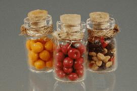 Tørrede frugter i glas - 1 stk