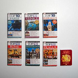 Rejsebøger og pas