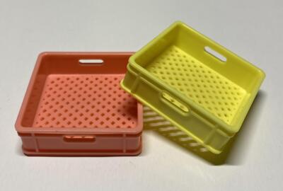 Plastkasser - 2 stk
