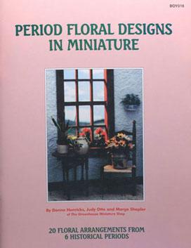 "Period Floral Designs I Miniature"