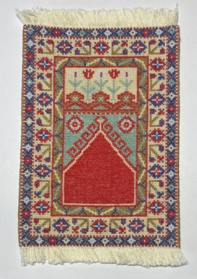 Tæppe - 18 x 12 cm