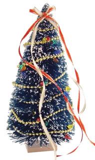 Juletræ med pynt - 17 cm