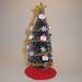 Juletræ med pynt - 16 cm