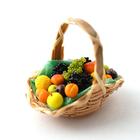 Kurv med frugt