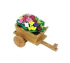 Blomster i vogn