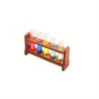 Reagensglas i holder